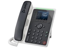 HP Poly Edge E220 IP Desk Phone with Power Supply - NA  89B50AA#ABA picture