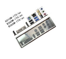 I/O ASRock H310M-ITX/ac B360M-ITX/ac B365M-ITX/ac Motherboard Backplates IO picture