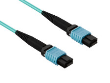 8m OM4 MTP TO MTP 12 Fibers Corning Fiber Trunk Cable Type B Multimode 50/125... picture