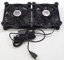 Ultra Quiet 120mm USB Cooling Fan Dual Ball Bearings with Speed Controller picture