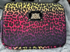 Juicy Couture Animal Print Neoprene Zip-Around eReader / Mini iPad Case  picture