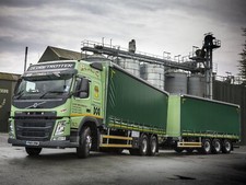 Cars 2013 volvo f m 500 62 uk spec semi Desk Mat Stitched picture