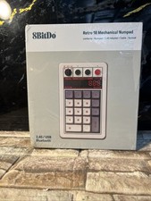 8BitDo Retro 18 Gray 2.4G Wireless Bluetooth Mechanical Numpad & Calculator picture