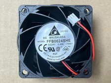 1pcs Delta FFB0624SHE 24V 0.4A 6 cm 6CM 6038 double ball inverter fan picture