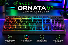 Razer Ornata V3 Wired Gaming Keyboard Illuminated Black English QWERTY picture