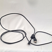 Black USB-A to Micro-USB Cable 2 ft Round 1:1 USB Standard Type A to Micro-B picture