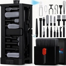 32 in 1 Cell Phone Cleaning kit with Charging Port Cleaner,Stylus Black picture