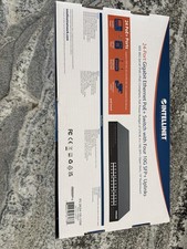 Intellinet IPS-28G04-10G-370W 24-Port Gigabit PoE+ 4x 10G SFP+ Switch picture