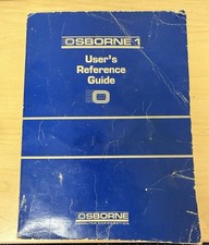 Osborne 1 User’s Reference Guide picture