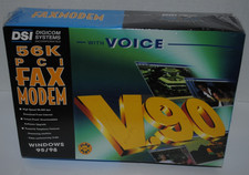 DSI DIGICOM SYSTEMS INC 56K PCI Fax Modem Windows 95/98 Vintage GAG GIFT? picture