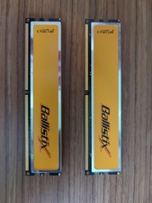 2GB Kit (2X 1GB) Crucial Ballistix DDR2 PC2-6400 BL12864AA80A.8FE5 800MHz 2.0V picture