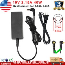 For Acer S191HQL S200HL S200HQL Lcd Monitor Screen Ac Adapter Power Cord 40W picture
