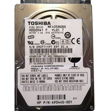 Toshiba MK4058GSX HDD2H41 F VL01 T 010 A0/FF011C 400gb Sata 2.5