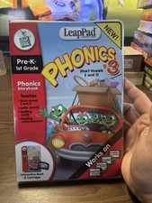 NEW LeapFrog Pre K - 3rd Phonics Storybook LeapPad Short Vowels E And O picture