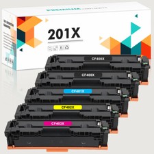 CF400X-CF403X Toner Cartridge Set 201X For HP LaserJet Pro M252dw M277dw Lot New picture