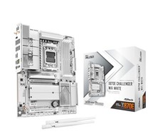 ASRock X870E Challenger WiFi White Motherboard picture