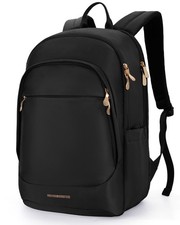 LIGHT FLIGHT Travel Backpack for Women, 15.6 Inch without Wheels, Black picture