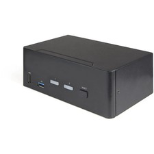 STARTECH SV231DHU34K6 2-Port HDMI KVM Switch with USB Hub - 4K Support picture