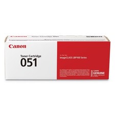 Canon 051 Genuine OEM Black Toner Cartridge LBP162dw MF264dw MF269dw picture
