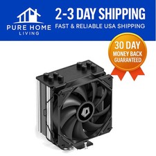 Ultra-Quiet CPU Cooler with 4 Heatpipes & Speed-Control 120mm Fan for Gaming PCs picture
