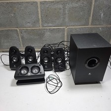 logitech z506 5.1 sourround sound speaker pc picture