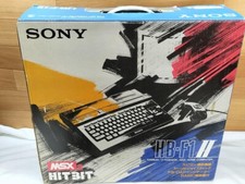 MSX HIT BIT SONY HB-F1II HOME PERSONAL COMPUTER NTSC JAPAN VINTAGE TESTED BOXED picture