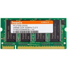 Hynix Hymd232m646d6-j Aa Ddr1 256Mb 333Mhz Ddr Ddr1 Sodimm Ram Module | Pc picture