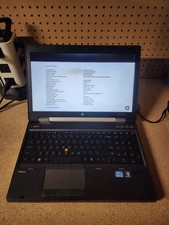 HP EliteBook 8560W i5-2540M 2.6GHz 4GB RAM No HDD/OS/Caddy AMD GPU Dmg Screen picture