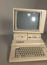 Vintage Apple IIe Computer +Monitor +2-5.25 Drive +Oregon Trail Tested Working picture