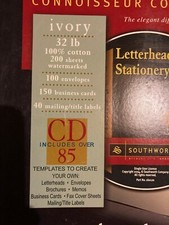 New Southworth Letterhead Stationary Suite Connoisseur collection  picture