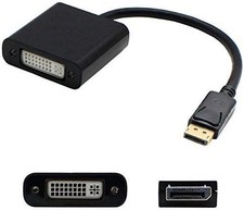 AddOn DISPLAYPORT2DVI 8in DisplayPort 1.2 to DVI-I 29-Pin Video Cable NEW picture