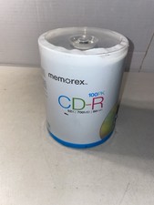 Memorex CD-R 52x 700MB 80-Minute 100 Pack - NEW And Sealed Discs picture