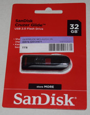 SanDisk Cruzer Glide USB 2.0 External Flash Drive - 32GB picture