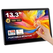 13.3 Inch FHD 1080P IPS Industrial Touchscreen Monitor, HDMI VESA Mountable |... picture