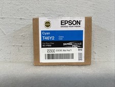Epson Genuine T46Y2 Cyan Ultra Chrome Ink Cartridge for SC-P900 06/2023 New picture