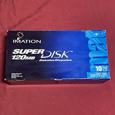 Imation SuperDisk LS-120 120MB 3.5 in Diskettes 10 Pack picture