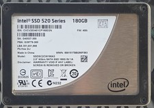 Intel SSDSC2CW180A3 SSD 520 180GB 2.5