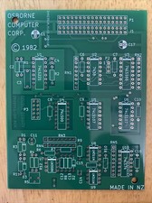 Exact replica of the Double Density floppy upgrade board for the Osborne 1 PCB picture