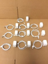 50x APPLE A1401 5.2 Volts 2.4 Amp 12W Power Adapter w/Usb To Iphone Cable,WORKS picture