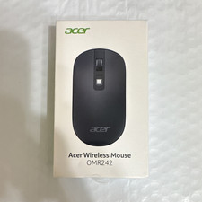Acer OMR242 Wireless Optical Mouse 1600 DPI 3-Button On/Off Switch Black picture