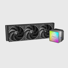 SUDOKOO NEXAURA 360 Black Liquid AIO CPU Cooler ARGB diamond glow picture