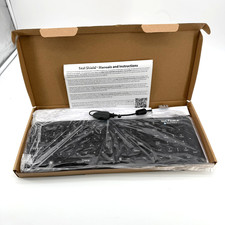 Seal Shield Medical Keyboard, Antimicrobial Waterproof USB Backlit Black S106G2 picture