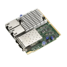  Supermicro AOC-MTG-I2T2SM SIOM 2-port 10GBase-T& 2-port 10G SFP+, Intel X710-TM picture