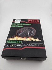 UtechSmart Venus Laser Wired USB Gaming Mouse 16400 DPI 19 Buttons Black picture
