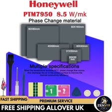 Genuine Honeywell PTM7950 Phase Change Thermal Pad. UK SERLLER (fast delivery) picture