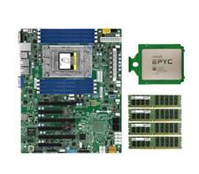 Supermicro H11SSL-i mainboard AMD EPYC 7402 24C/48T 2.3 GHz 3200mhz DDR4 128G picture