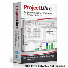 Project Management Software - Gantt Charts, Task Tracking, Project Timelines USB picture