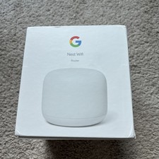 Google Nest H2D Mesh WiFi Point White AC2200 w/ Power Cord picture
