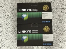 Lot of 2 Linkyo Premium Cartridges LY-BR-DR820 Toner Replacement Black NIB picture