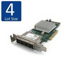 LOT OF 4 SUN Oracle 16 Port 12Gbps SAS-3 PCIe 16x6G HBA ASA-80165H 7310615 picture
